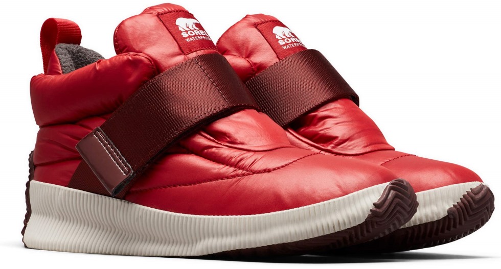 Red Dahlia Sorel Schweiz Damen Out N About Bauschiger Wanderschuh