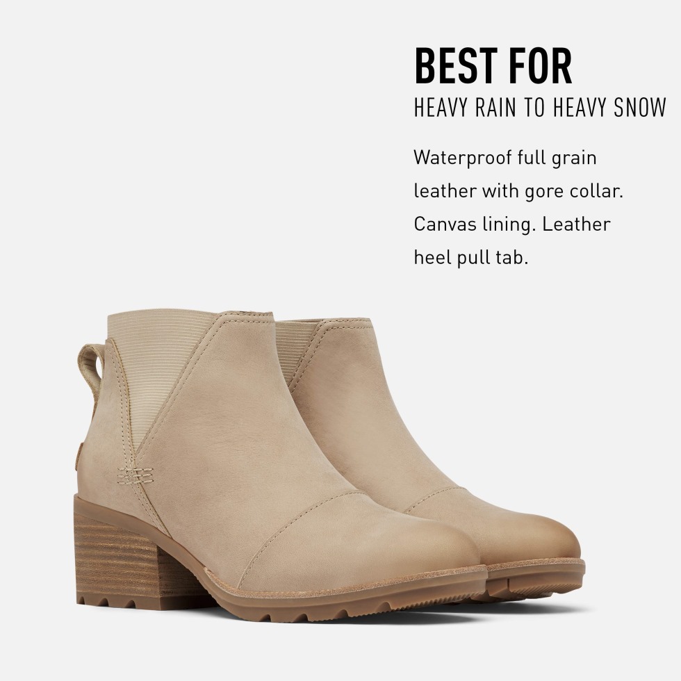 Sandig Tan Sorel Schweiz Damen Cate Chelsea