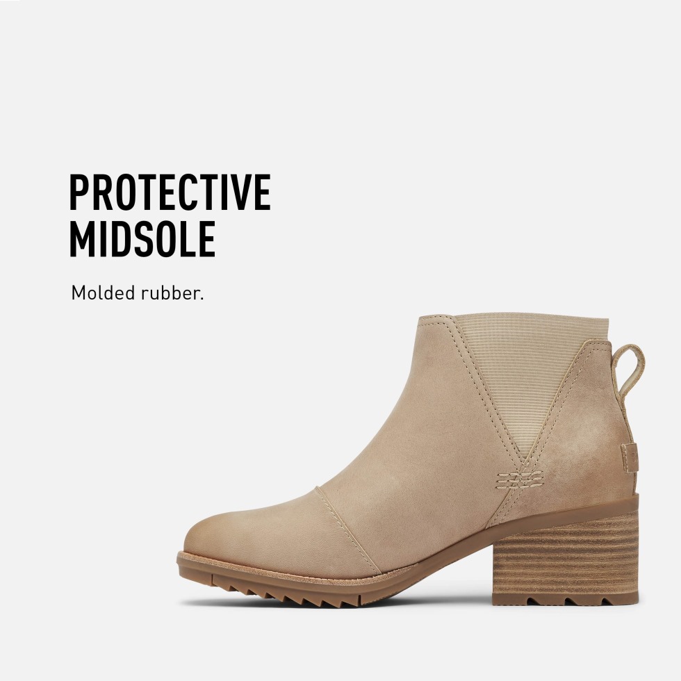 Sandig Tan Sorel Schweiz Damen Cate Chelsea