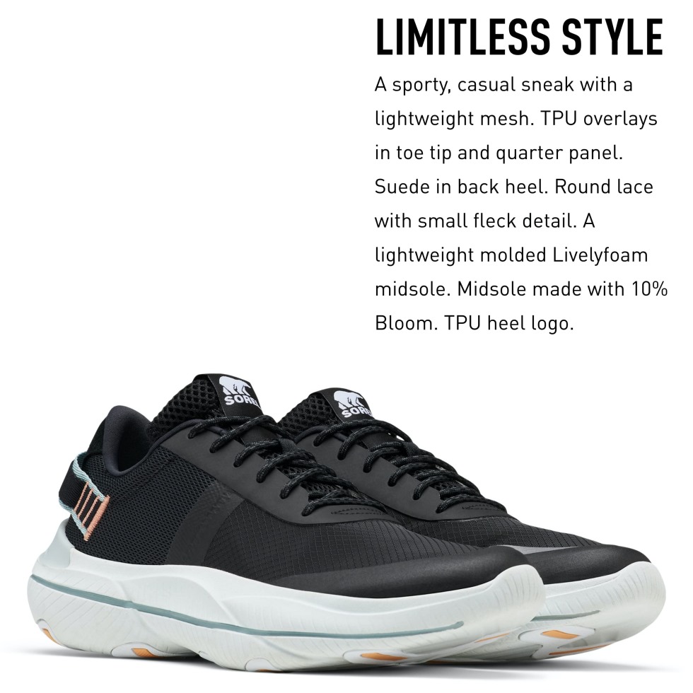 Sorel Schweiz Schwarz Blau Andeutung Damen Explorer Blitz Freizeit Schnürschuhe