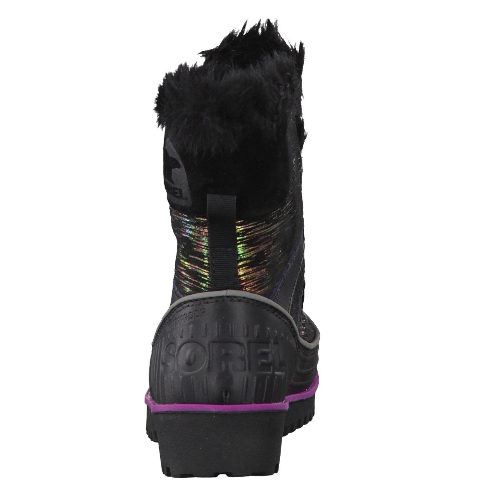 Sorel Switzerland Black Bright Plum Tivoli Ii-k Für Kinder