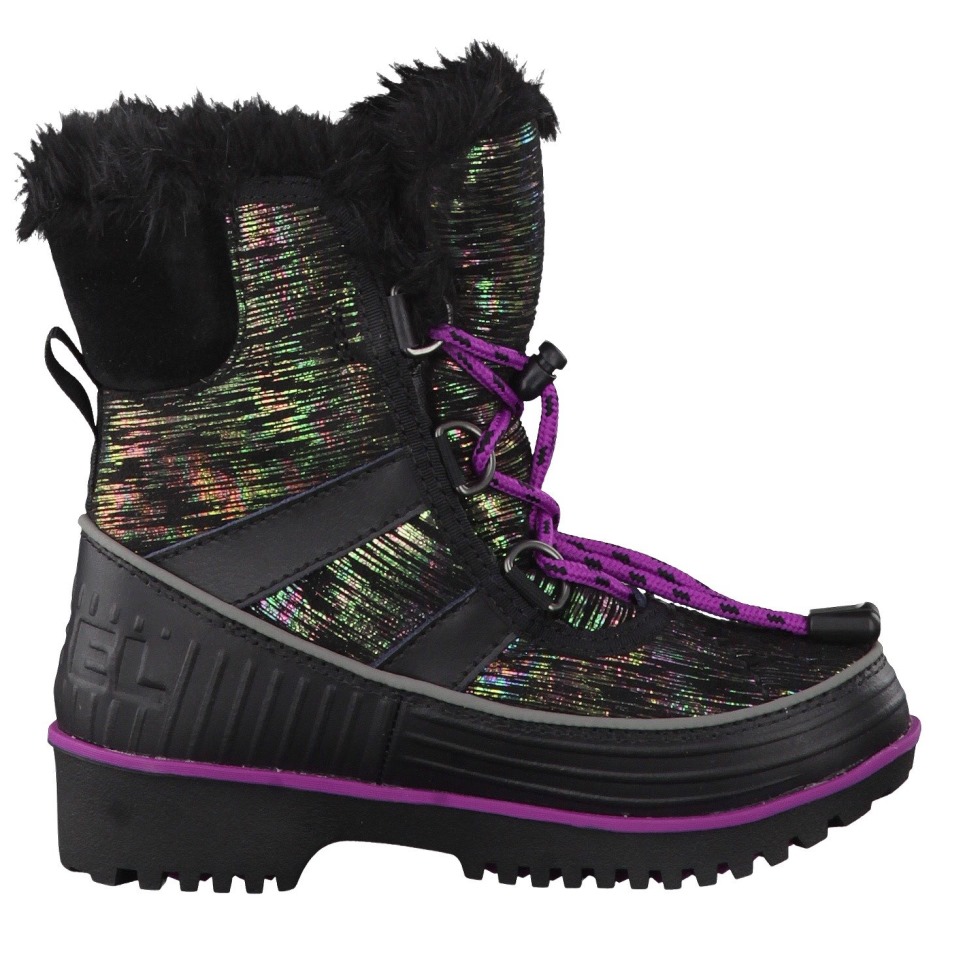 Sorel Switzerland Black Bright Plum Tivoli Ii-k Für Kinder