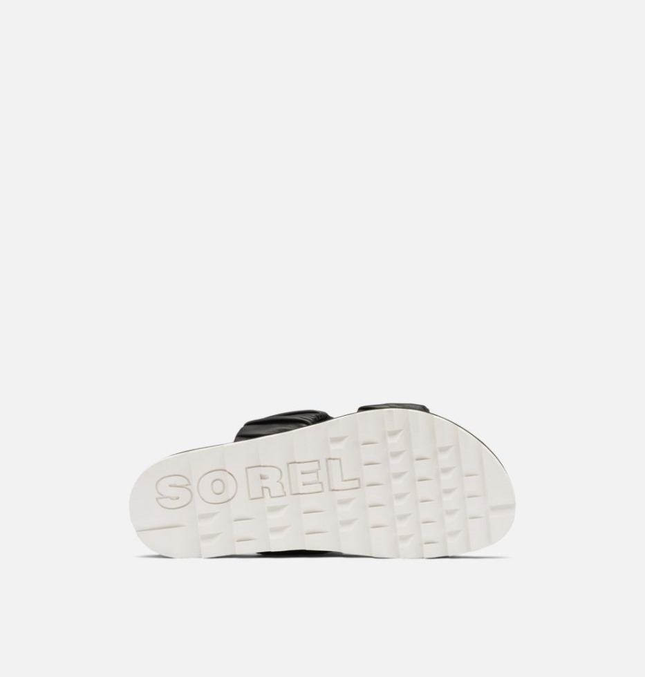 Sorel Switzerland Black-chalk Roaming Damen-Sandale Mit Zwei Riemen