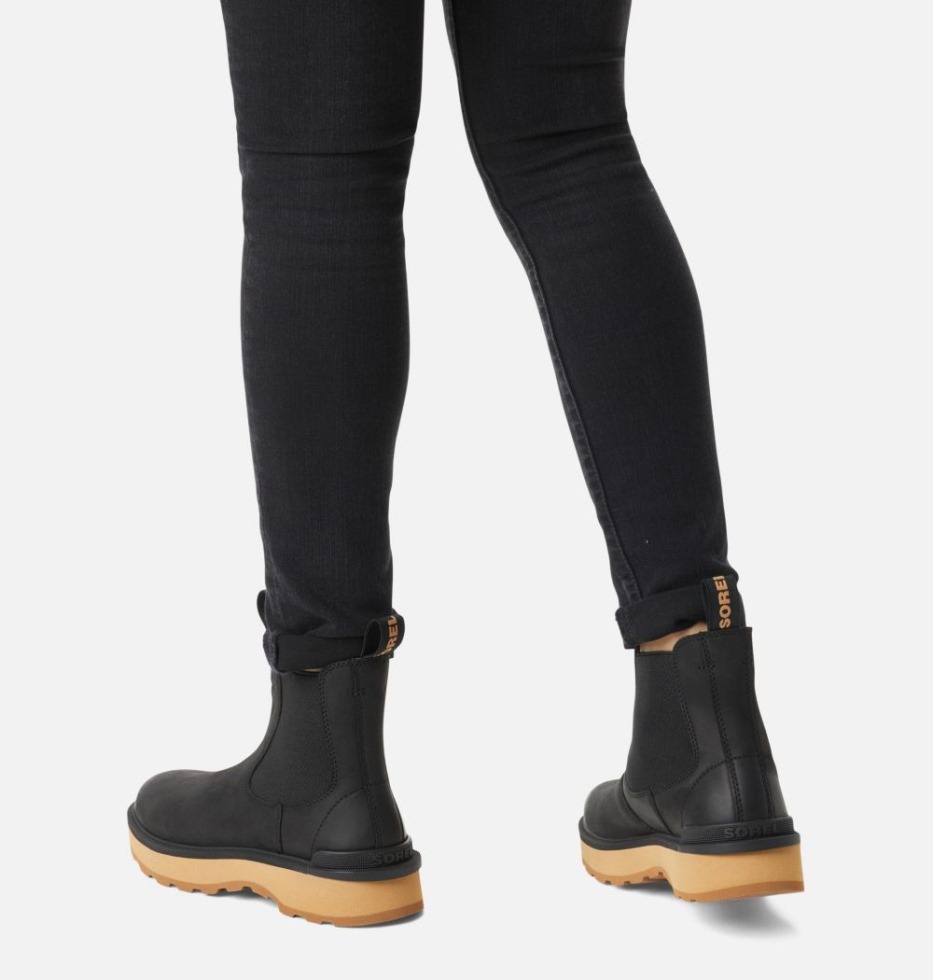 Sorel Switzerland Black-elk Damen-High-Line-Chelsea-Stiefel