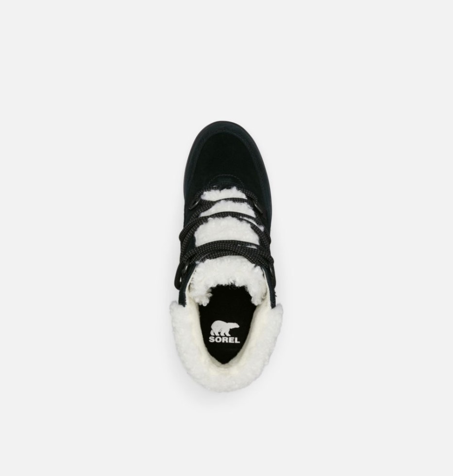 Sorel Switzerland Black-jet Evie Kuscheliger Spitzenstiefel Für Damen