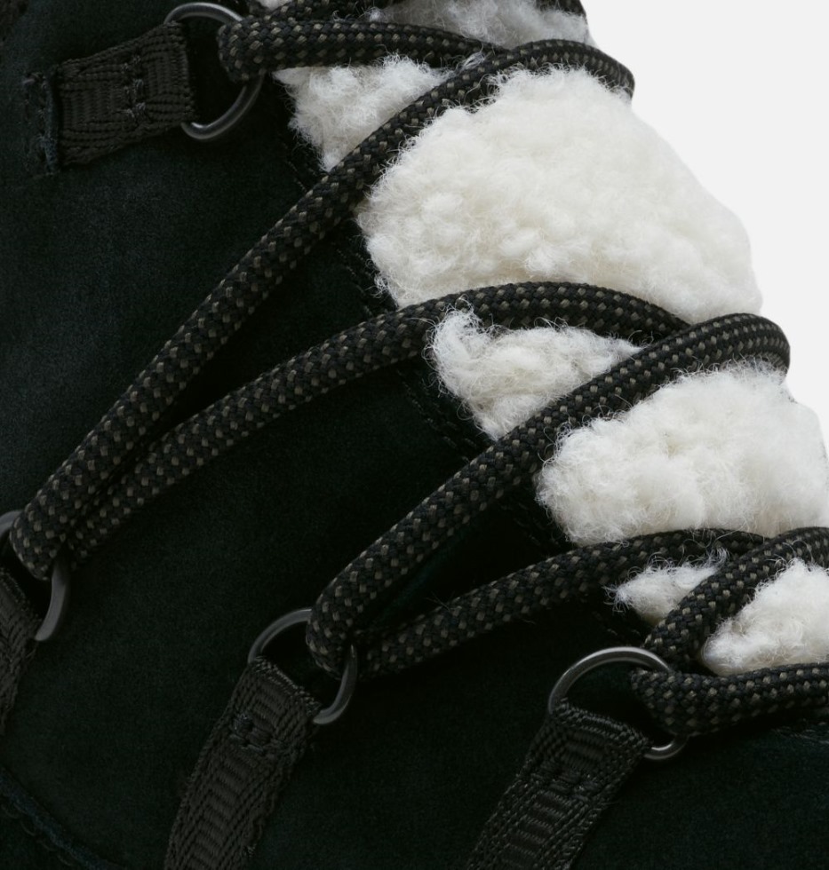 Sorel Switzerland Black-jet Evie Kuscheliger Spitzenstiefel Für Damen