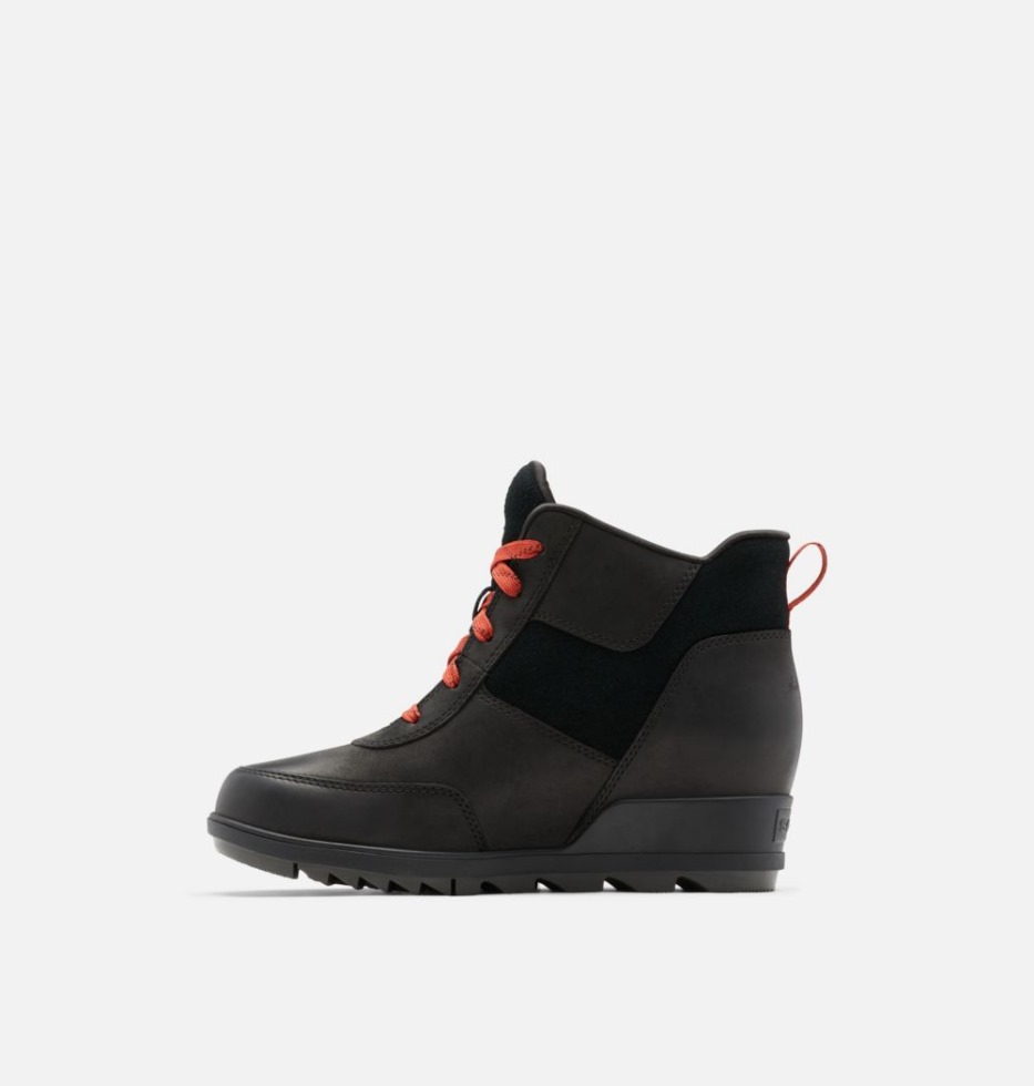 Sorel Switzerland Black-jet Evie Sport Schnürstiefelette Für Damen