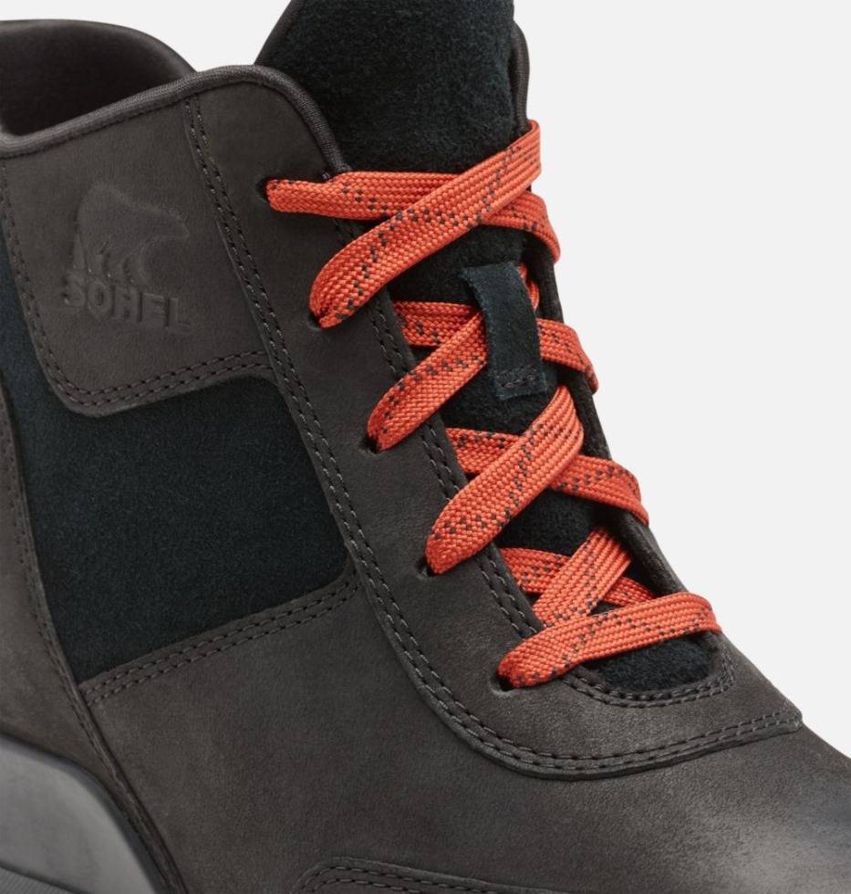 Sorel Switzerland Black-jet Evie Sport Schnürstiefelette Für Damen