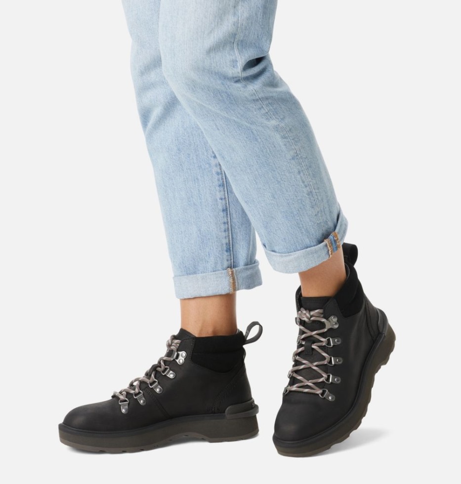 Sorel Switzerland Black-jet Hi-line Hiker Bootie Für Damen