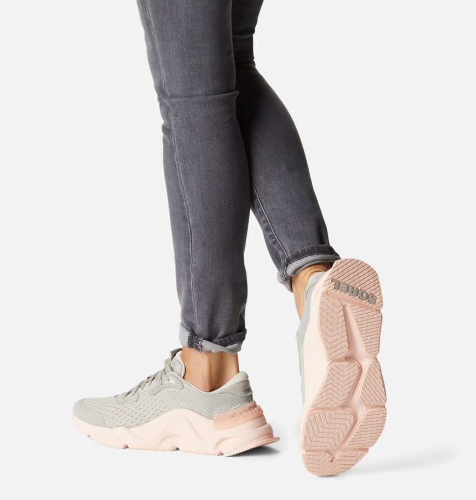 Sorel Switzerland Schwarz-laserroter Kinetic Rnegd Schnürsneaker Für Damen