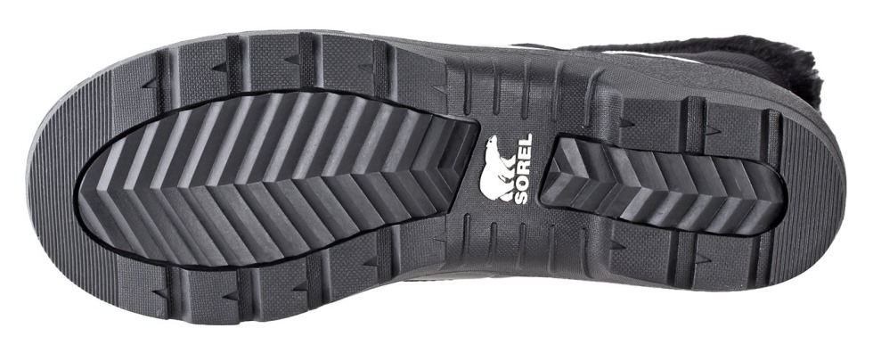 Sorel Switzerland Tivoli Iii Schwarz Hellbiskuit Damen Ohne Schalenstiefel Zum Anziehen