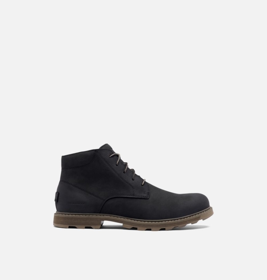 Sorel Switzerland Schwarz Madson Ii Chukka Wasserdichter Schuh Für Herren