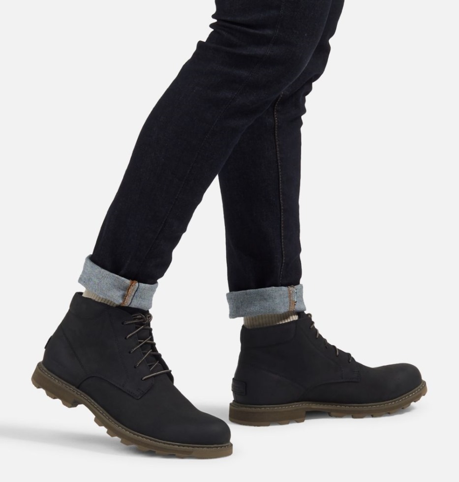 Sorel Switzerland Schwarz Madson Ii Chukka Wasserdichter Schuh Für Herren