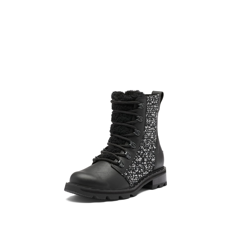 Sorel Switzerland Black-sea Salt Kuscheliger Lennox-spitzen-regenstiefel Für Damen