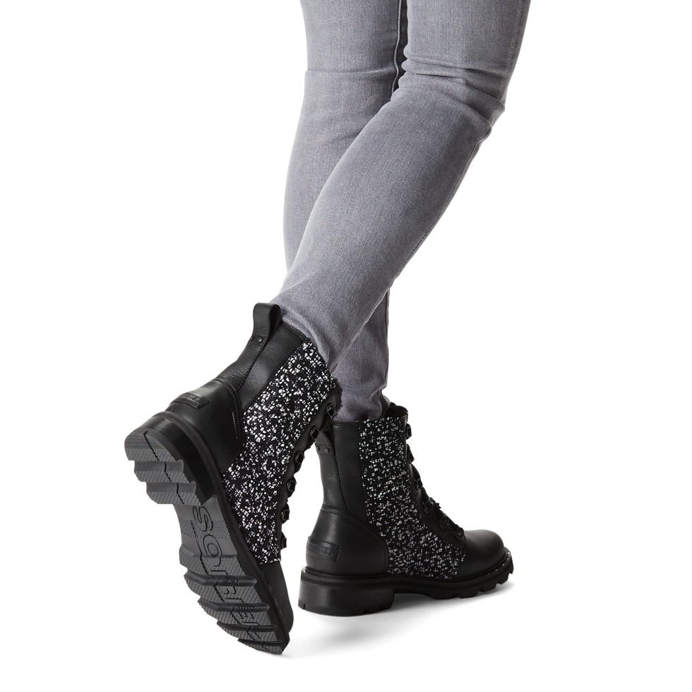 Sorel Switzerland Black-sea Salt Kuscheliger Lennox-spitzen-regenstiefel Für Damen