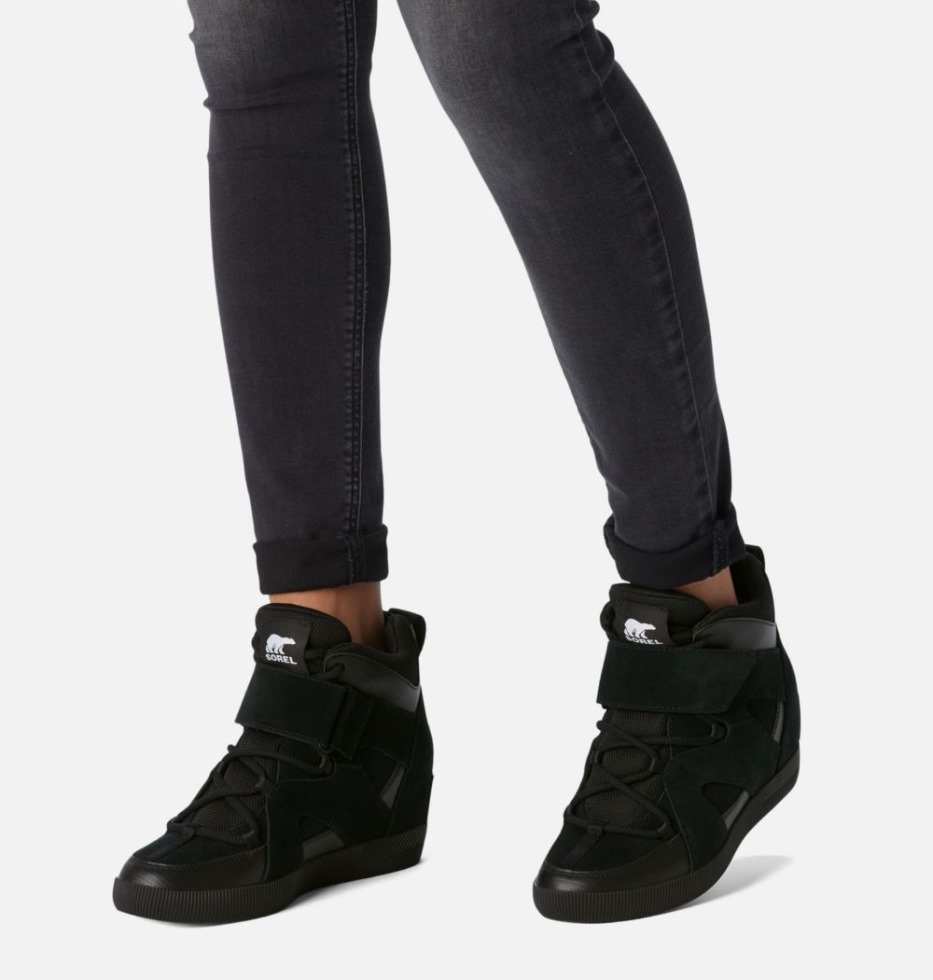 Sorel Switzerland Black-sea Salt Damen Out N About Sport Keilstiefelette