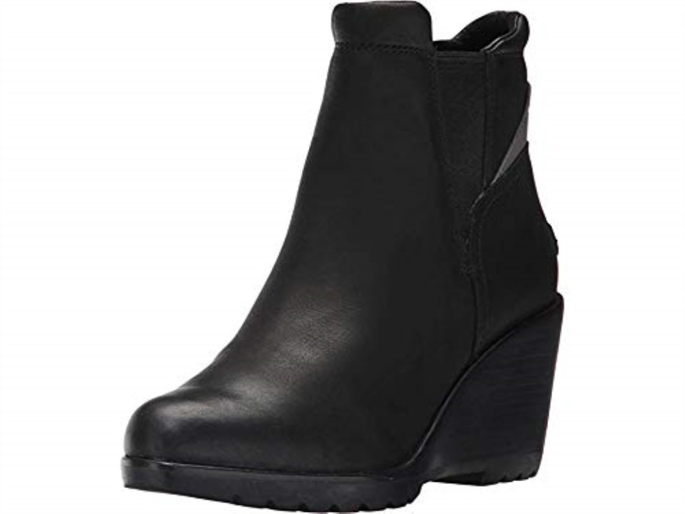 Sorel Schweiz Schwarze Chelsea-Stiefel Für Damen