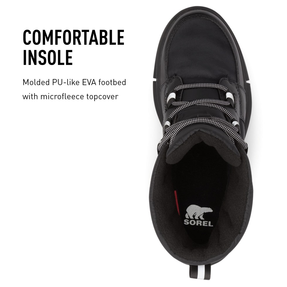Sorel Schweiz Schwarz Damen Winterstiefel Explorer Ii Carnival Sport Wp