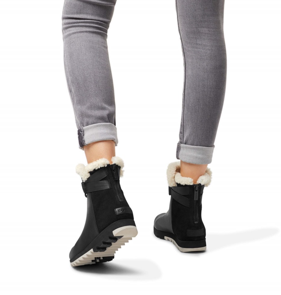 Sorel Schweiz Schwarz Harlow Bootie Cosy Damen