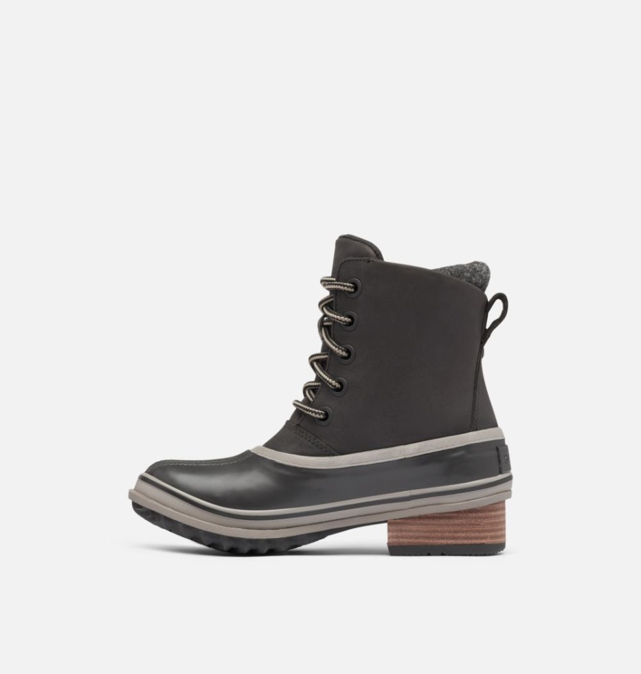 Sorel Switzerland Black Damenslimpackiii Spitze Duck Boot