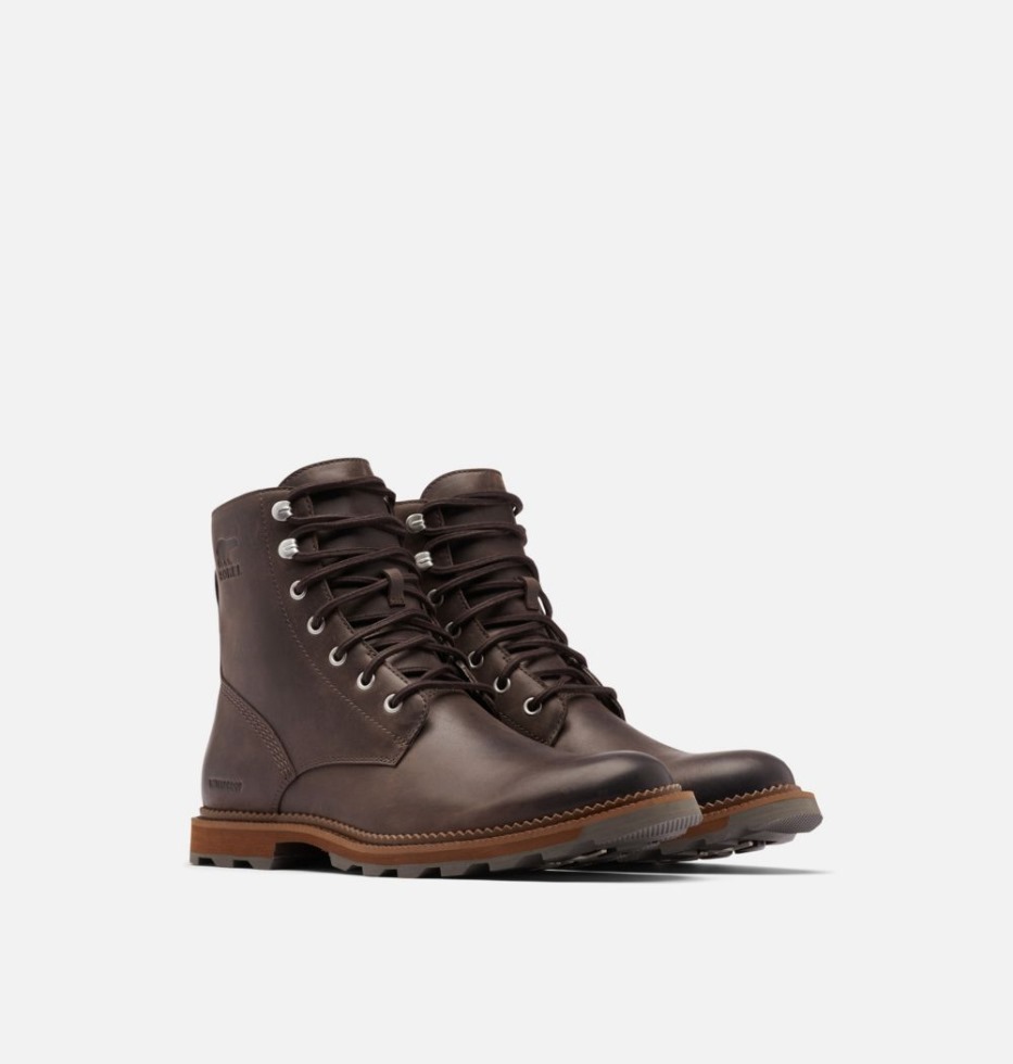 Sorel Switzerland Madson Ii 6'' Stiefel Für Herren In Geschwärztem Braun-jet
