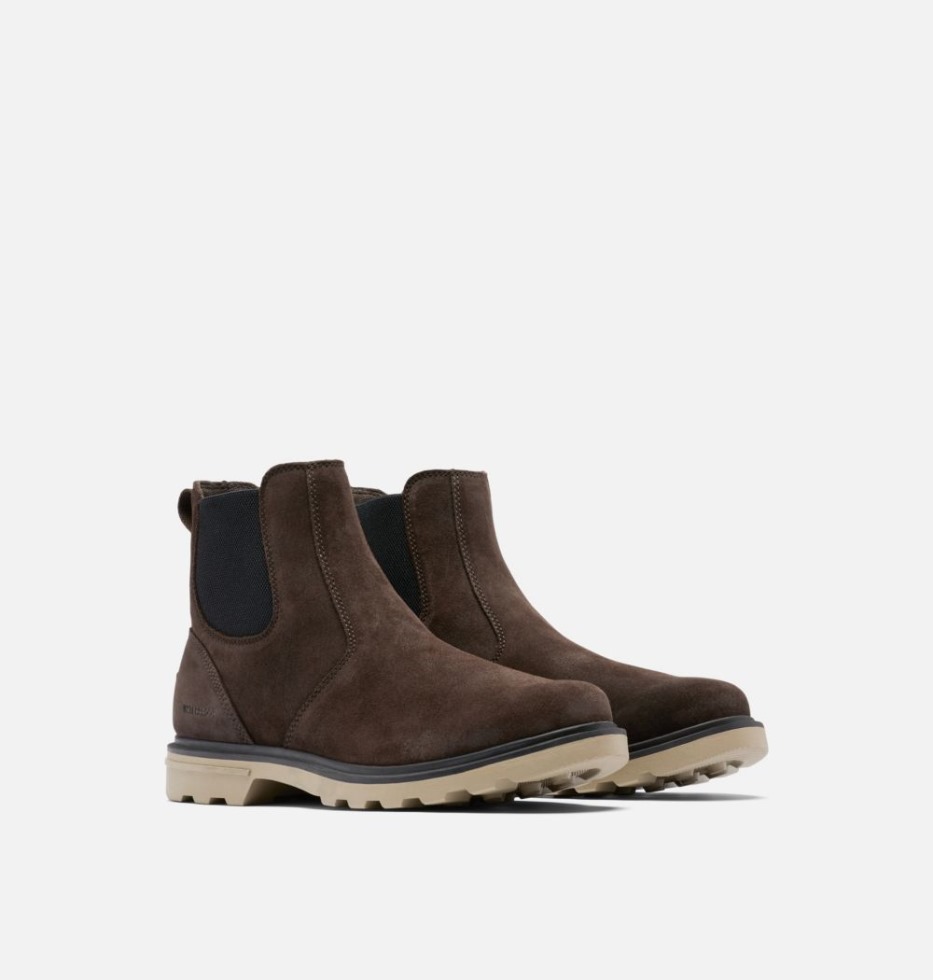 Sorel Schweiz Geschwärzter Braun-khaki Ii Carson Chelsea Boot Für Herren
