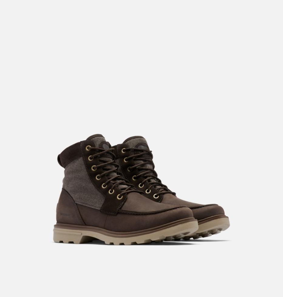 Sorel Schweiz Geschwärzter Braun-khaki Ii Carson Moc Stiefel Für Herren