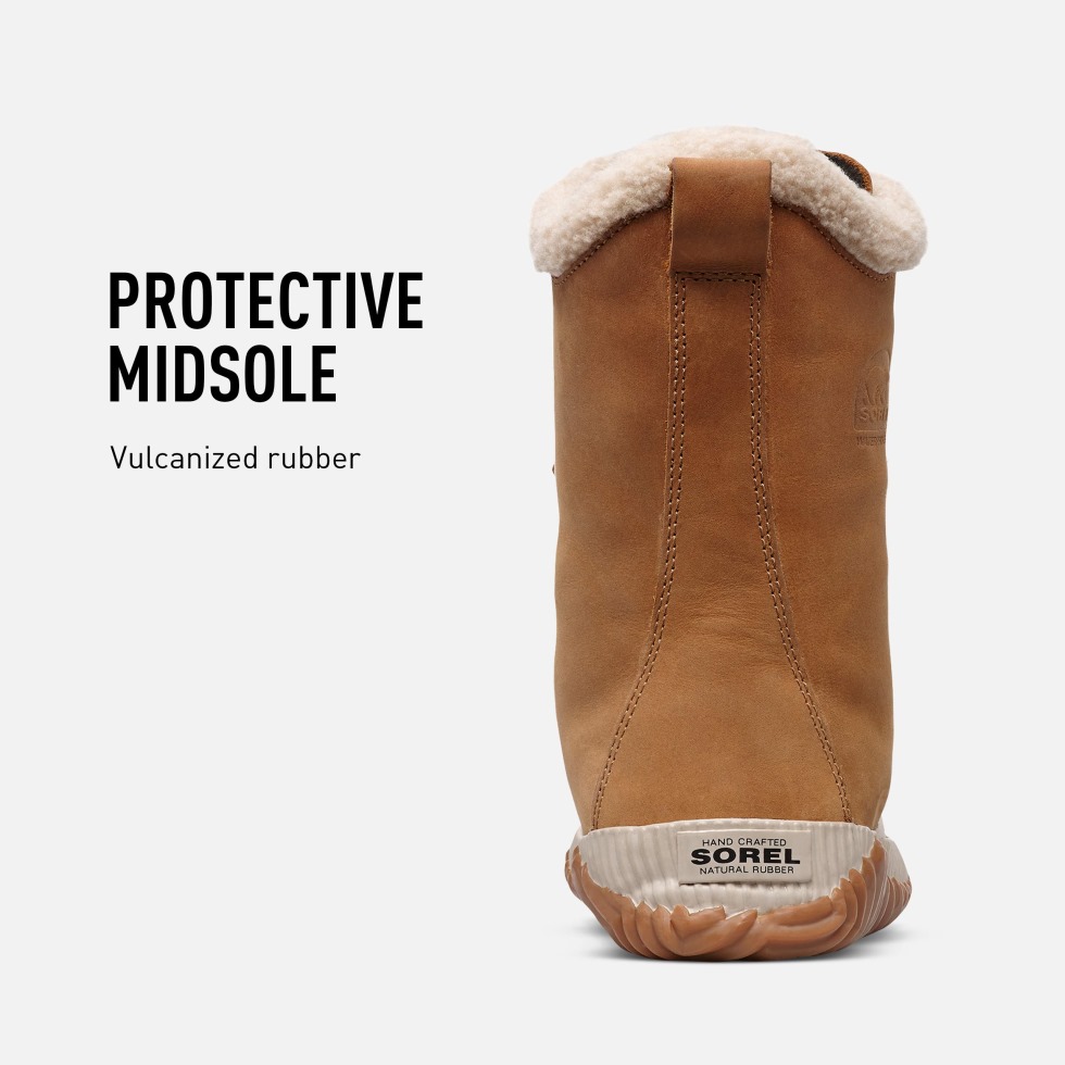 Sorel Switzerland Brown Elk Damen N About Plus Hohe Duck Boots