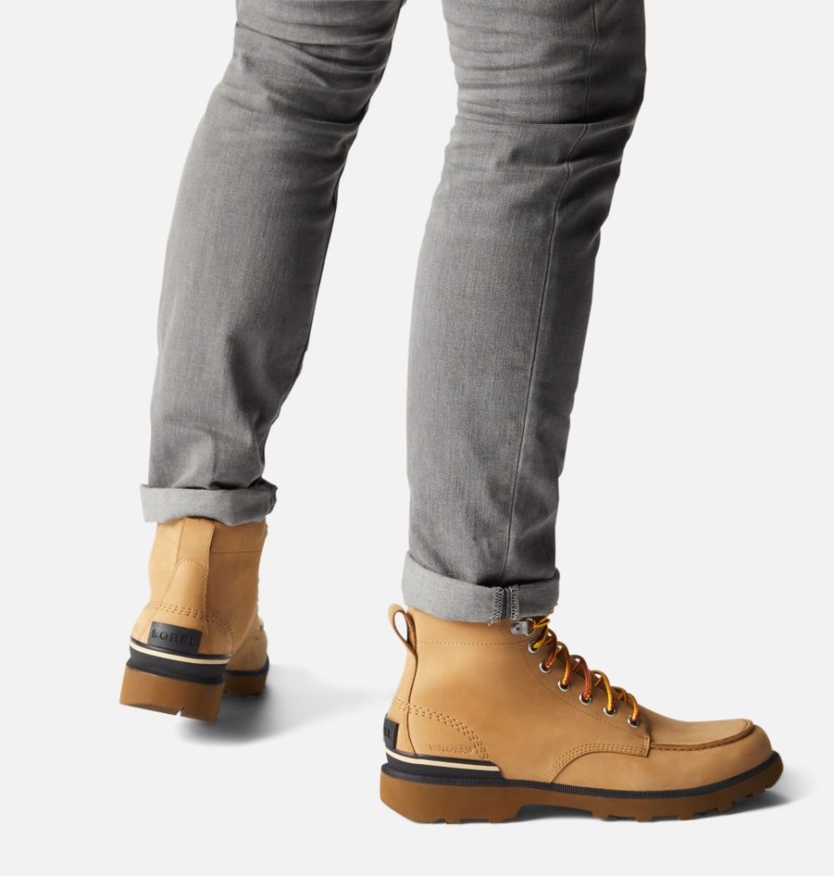 Sorel Switzerland Buff-black Karibu-moc-stiefel Für Herren