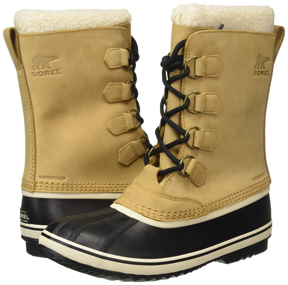 Sorel Switzerland Buff Black Damen 1964 Pac 2 Wp Schneestiefel