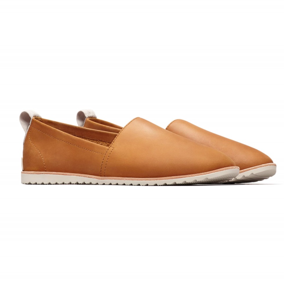 Sorel Switzerland Camel Brown Ella Slip On Damenschuhe