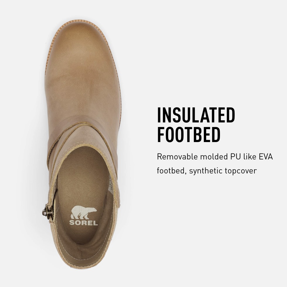 Sorel Schweiz Cate Schnalle Sandig Tan