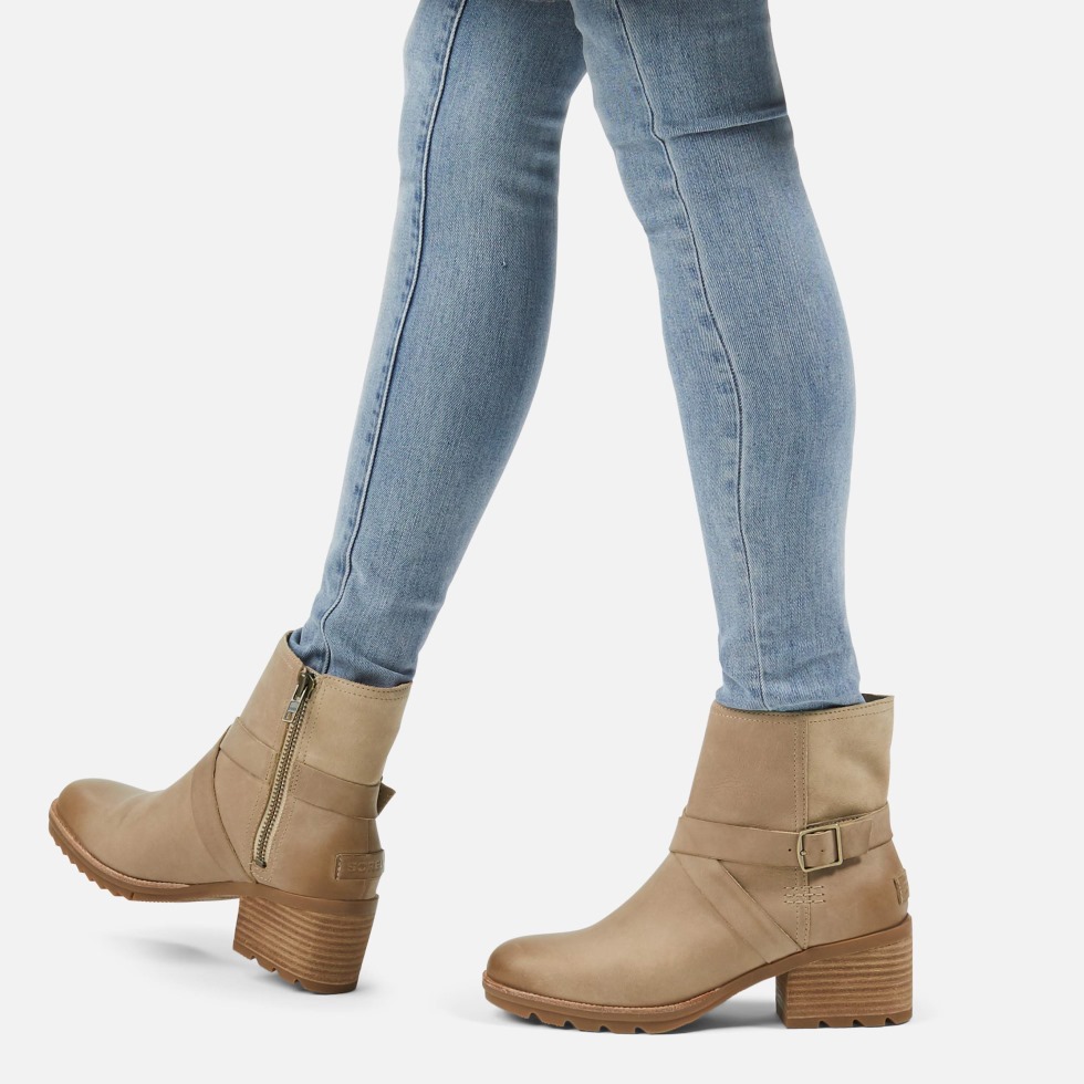 Sorel Schweiz Cate Schnalle Sandig Tan