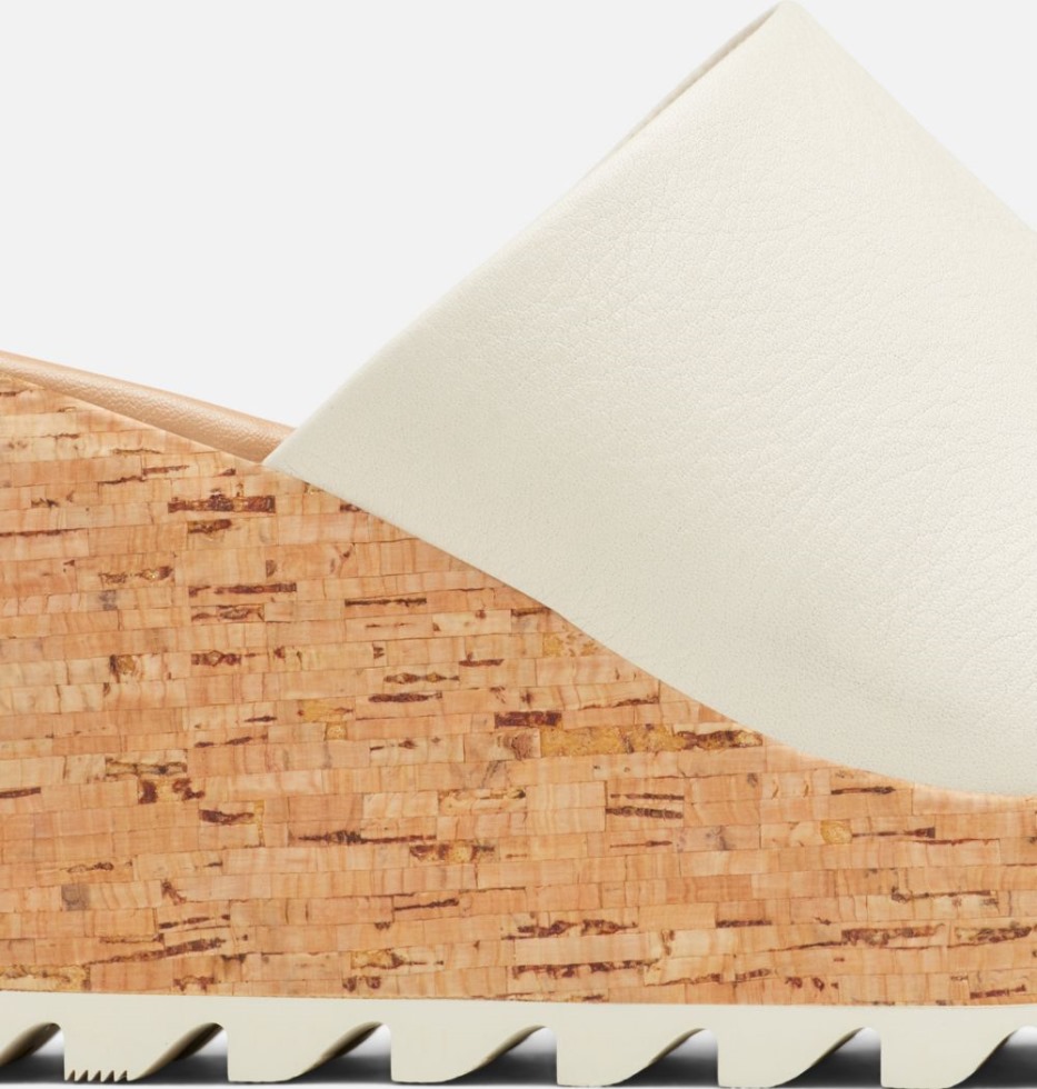 Sorel Switzerland Cameron Keil-Mule-Sandale Für Damen In Kreideschwarz