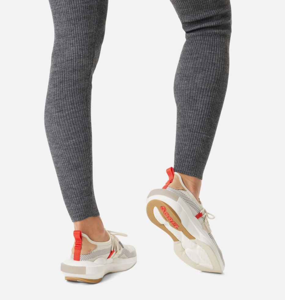 Sorel Switzerland Chalk-Sea Salt Explorer Defy Low Sneaker Für Damen