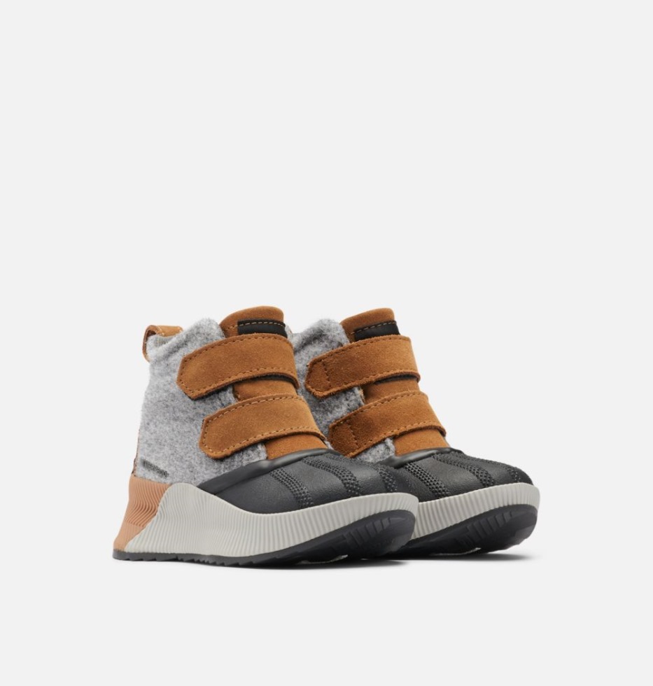 Sorel Switzerland Kinder Out N About Classic Boot Camel Braun-schwarz