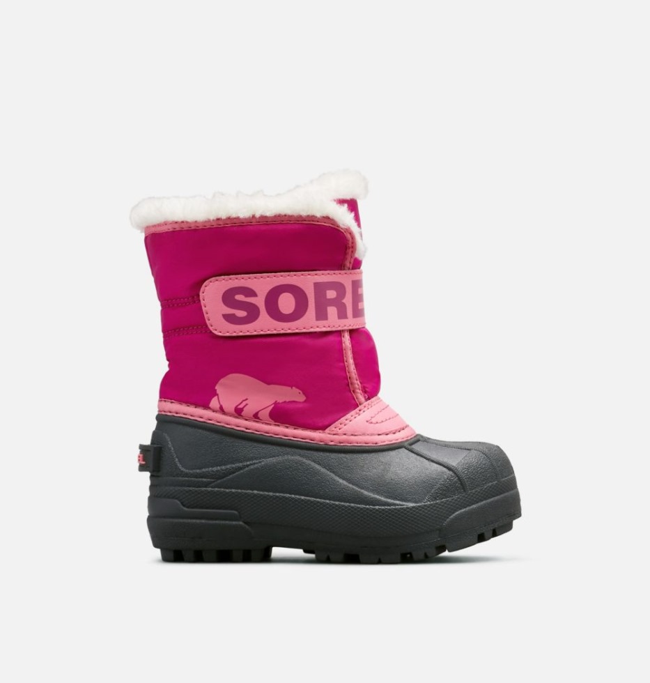 Sorel Switzerland Snow Commander Kinderstiefel Tropic Pink-deep Blush