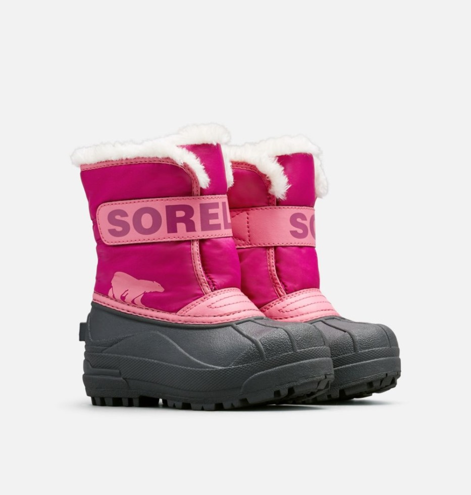 Sorel Switzerland Snow Commander Kinderstiefel Tropic Pink-deep Blush