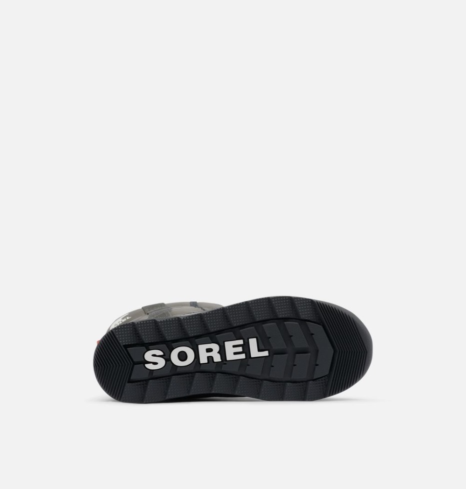 Sorel Switzerland Kinder Whitney Ii Puffy Halbstiefel Quarry-sea Salt