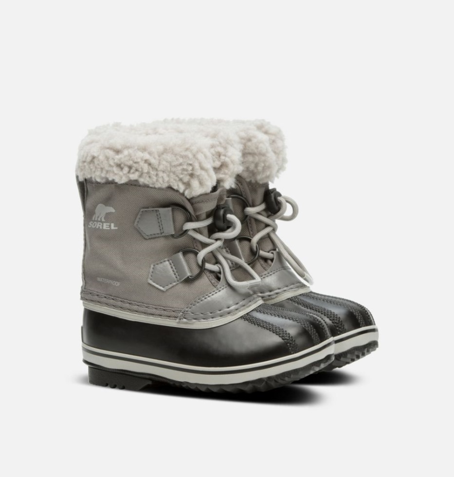 Sorel Schweiz Kinder Yoot Pac Nylonstiefel Quarry-dove