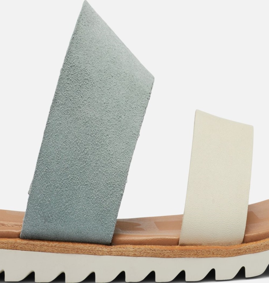 Sorel Switzerland Ella Ii Pantoffelsandalen Für Damen In Blauer Kreide