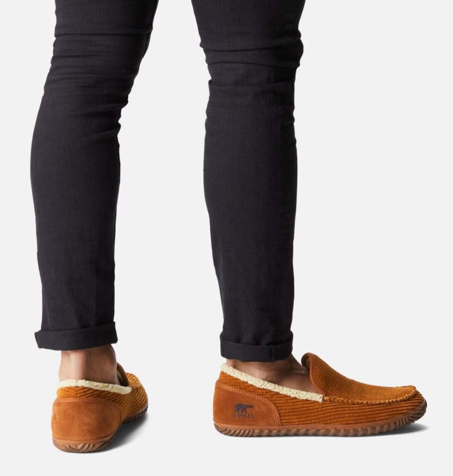 Sorel Switzerland Dark Amber-burro Dude Moc Pantoffel Für Herren