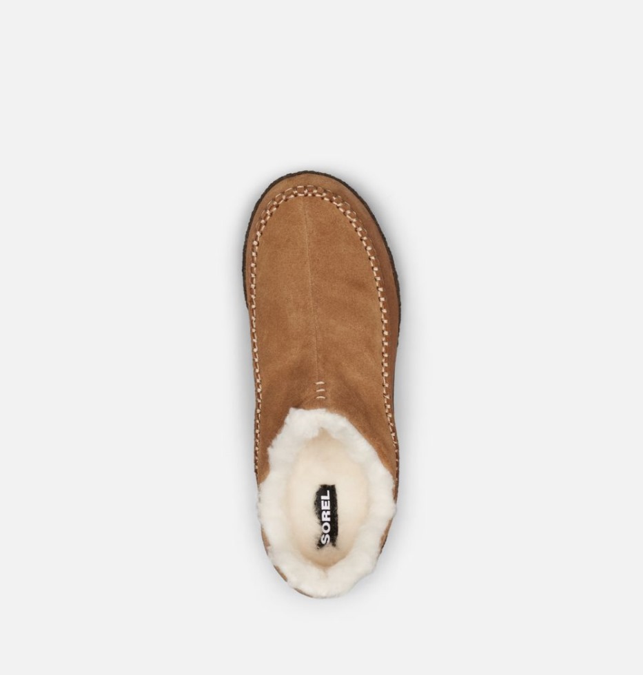 Sorel Switzerland Elk-Natural Herren Manawan II Slipper