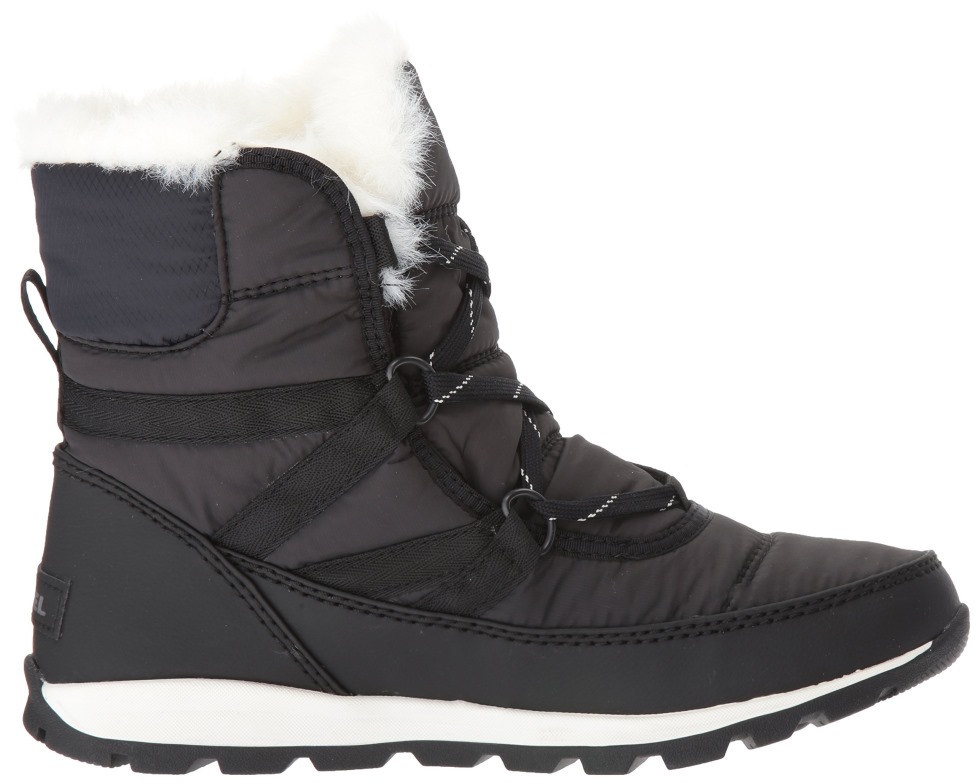 Sorel Switzerland Whitney Short Lace' Boots Schwarz Für Mädchen