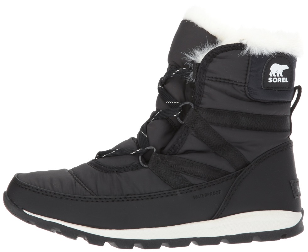 Sorel Switzerland Whitney Short Lace' Boots Schwarz Für Mädchen
