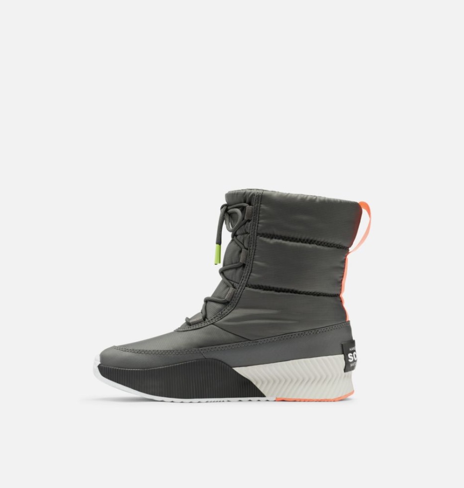 Sorel Switzerland Grill-white Out 'n About Iii Bauschiger Spitzenstiefel Für Damen