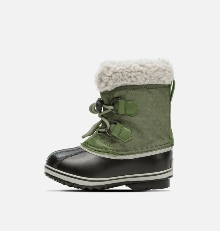 Sorel Schweiz Hiker Green Yoot Pac Nylonstiefel Für Kinder