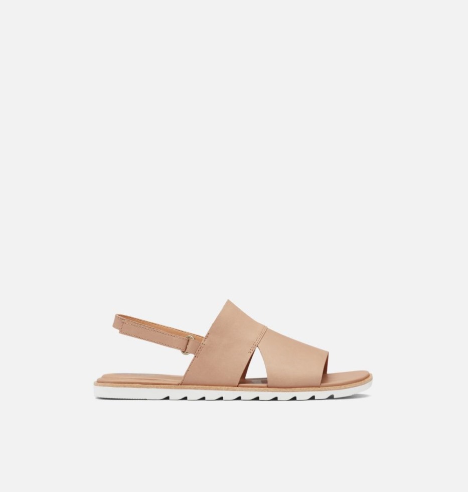 Sorel Switzerland Honour Beige-Sea Salt Ella II Slingback-Sandale Für Damen