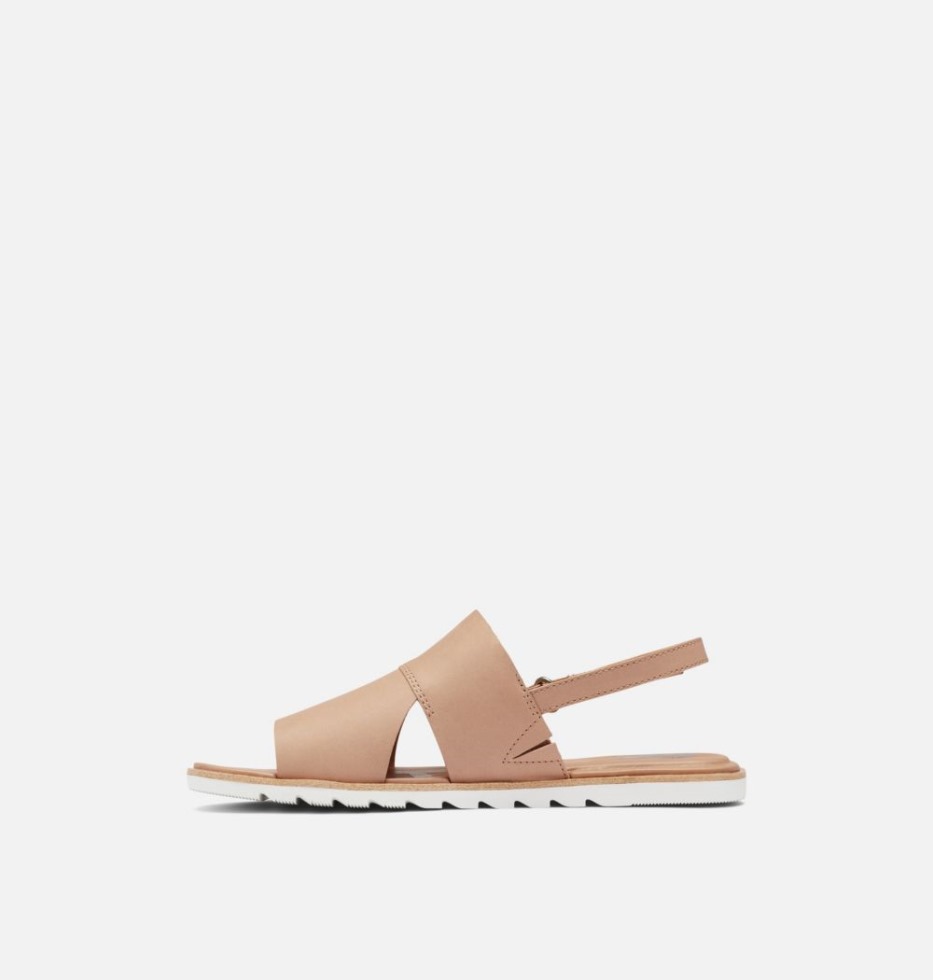 Sorel Switzerland Honour Beige-Sea Salt Ella II Slingback-Sandale Für Damen