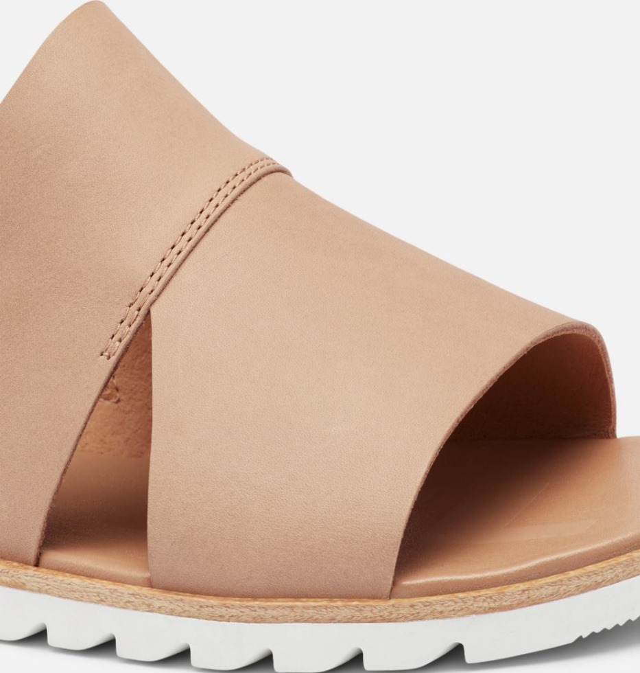 Sorel Switzerland Honour Beige-Sea Salt Ella II Slingback-Sandale Für Damen